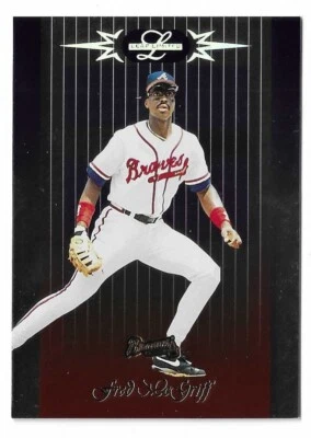 Бейсбольная карточка 1996 Leaf Limited Fred McGriff No37 Atlanta Braves Зал славы - Изображение 1 из 2
