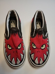 monster face vans