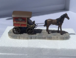 PartyLite Candle Delivery Wagon Decoration Figure Horse HS7315C -NIB - RETIRED - Picture 1 of 6
