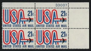 #C81 21c EE. UU. y Jet, bloque de placas [33007 UR] como nuevo **CUALQUIER 5 = ENVÍO GRATUITO** - Imagen 1 de 1