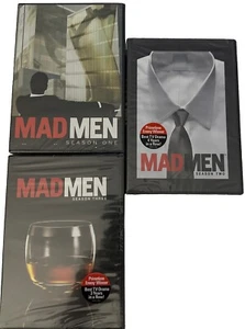 Mad Men DVD Seasons 1 2 3 Jon Hamm January Jones Widescreen TV Series Drama - Picture 1 of 7