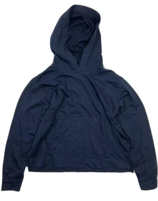 NEW American Giant Luxe Supima Pullover Hoodie Pockets Navy Sz S NWOT Free Ship - Image 1 of 3