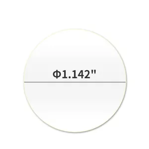Cubierta Curvada Transparente para Indicador de Prueba de Pinza de Dial Diámetro de Repuesto 1.142" - Imagen 1 de 3