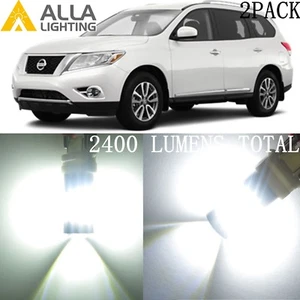 Bombillas intermitentes/freno intermitentes LED Allá Lighting para Nissan 3157K, blanco - Imagen 1 de 7