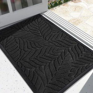 Front Door Mat Outdoor Indoor 29.5x17 All-Season Waterproof Welcome Mat All-W... - Picture 1 of 6