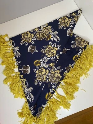 Pañuelo vintage rojo o muerto 80x80 Foto 1 de 4