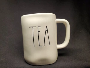 Rae Dunn Artisan Collection By Magenta "TEA" White Coffee/Tea Mug Ceramic - Picture 1 of 6