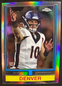 2024 Topps Chrome '74 Topps Refactors #74TF4 Bo Nix RC Denver Broncos - Foto 1 di 2