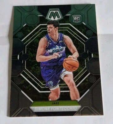 2022-23 Panini Mosaic Simone Fontecchio Rookie RC Card #232 - Image 1 of 2