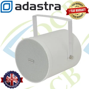 Adastra Weatherproof Sound Projector 25W Indoor or Outdoor Use Projector - White - Picture 1 of 1