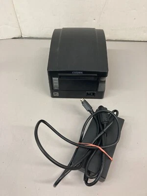 Citizen CT-S651 POS Thermal Receipt Pritner w Power - Image 1 of 4