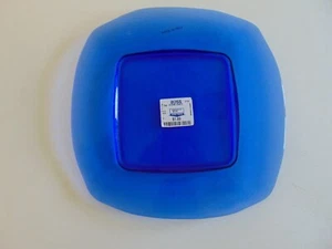 Blue Ross Italian Glass Dinner Plate 10.5” - Picture 1 of 6