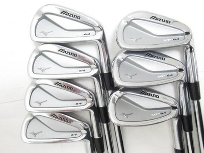 Juego de plancha Mizuno MP-64 MP64 7 piezas 4-Pw Stiff Flex Dynamic Gold S200 diestro Foto 1 de 4