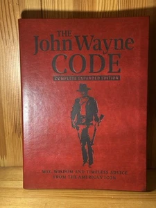 The John Wayne Code - Wit Wisdom Advice From American Ikone - Faux Leather - DUKE - Bild 1 von 15