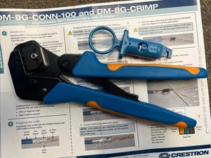 Crestron DM-8G-CRIMP Profi Crimpzange und Schneidblech - Bild 1 von 3