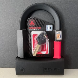 MASON SOLD SECURE DIAMOND RATED BIKE HEAVY DUTY U LOCK - Picture 1 of 6