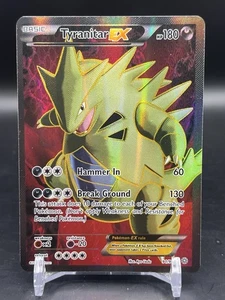 Tyranitar EX Full Art 91/98 Pokemon XY Ancient Origins English LP+ - Picture 1 of 8