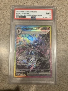 Prismatic Evolutions Ceruledge EX #147/131 Special Illustration PSA 9 - Picture 1 of 2
