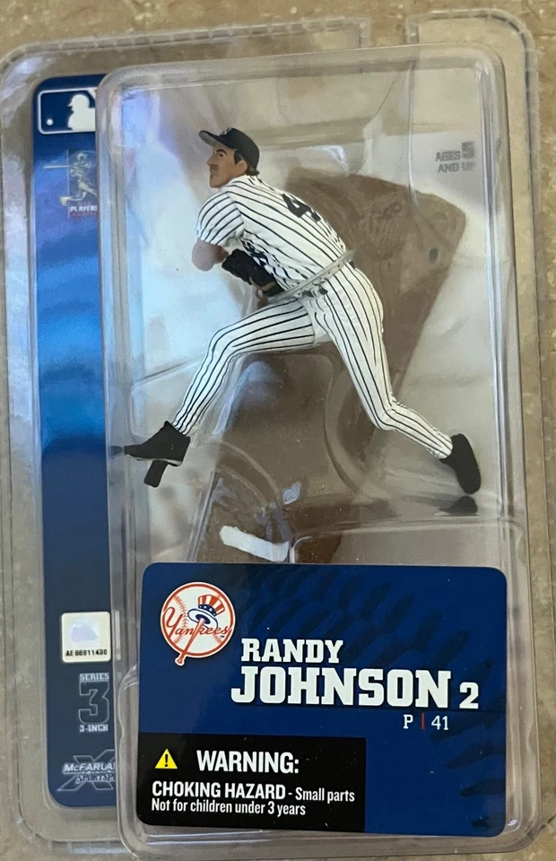 Figura de 3 pulgadas McFarlane MLB Randy Johnson New York Yankees 2005 Foto 1 de 3