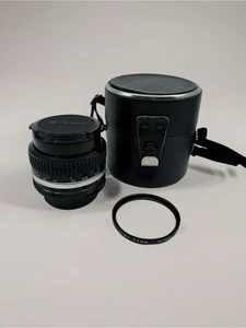 Vintage Nikon Nikkor 50mm F/1.4 AI Lens , MF, Japan + Case + 52mm L1Bc Filter - Picture 1 of 9