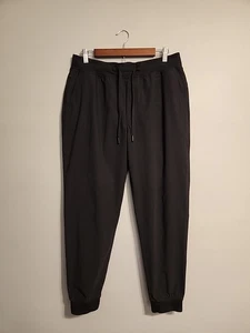 Rhoback Delta Performance Jogger in Black Men's Large inseam 28" Free shipping! - Picture 1 of 11