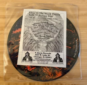 Local H Birth School Work Death The Blank Theory Corporation Split 7" Vinyl - Picture 1 of 2