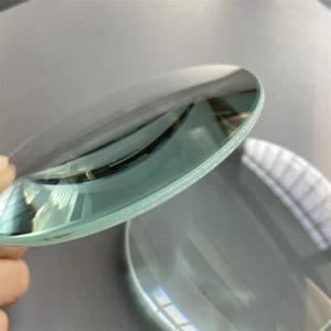 2 Stück 100 mm Doppel Konvexe Glaslinse zum Selbermachen Lupe Optisches Experiment - Bild 1 von 18