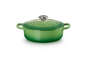 Le Creuset - Pan Risotto 24cm Green Evolution Cast Iron Vitrified - Picture 1 of 5