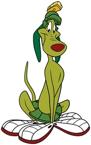 Marvin the Martian Dog STICKER 3M USA MADE K9 TRUCK VEHICLE WINDOW CAR LAPTOP - Picture 1 of 3