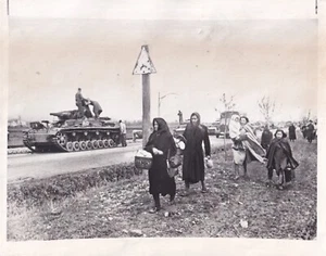 Original WWII Press Photo GERMAN BLITZKRIEG PANZER IV TANK 1941 YUGOSLAVIA 436 - Picture 1 of 2