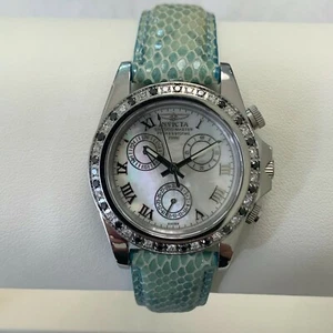 INVICTA CHRONOGRAPH PROFESSIONAL LEATHER BAND WATCH *NEW* R//$2995 - Picture 1 of 6