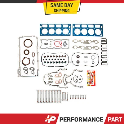 Full Gasket Set Head Bolts Fit 02-04 Corvette Avanti II Chevrolet 5.7L V8 OHV - image 1 of 4