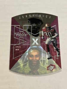 1998 UD SPX JERRY RICE HOLOFAME #HF17 DIE CUT 49ERS SP Z2 - Picture 1 of 2