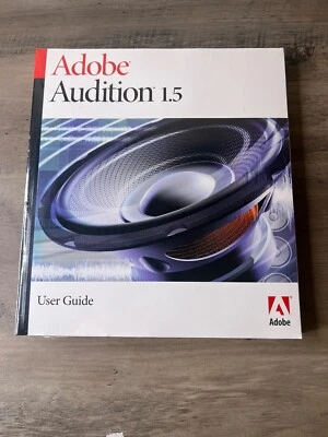 Adobe Audition User Guide ONLY Book Manual Windows 2003  - Image 1 of 3