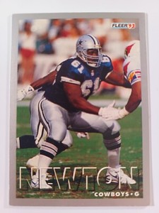 1993 Fleer Football #30 Nate Newton