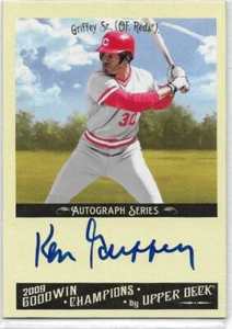 2009 Upper Deck Goodwin Champions Auto Series Ken Griffey Sr. - Picture 1 of 2