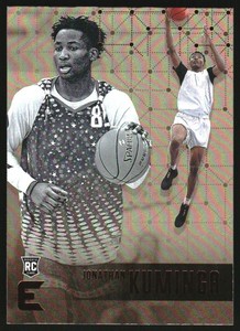 2021-22 Panini Chronicles Draft Picks Bronze #105 Jonathan Kuminga Essentials