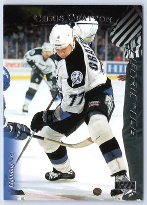 CHRIS GRATTON 1995-96 UPPER DECK ELECTRIC ICE 95-96 NO 407             42612 - Image 1 of 2
