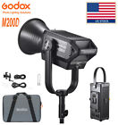US Godox M200D 5600K Daylight Studio LED Continuous Video Light + Portable Case
