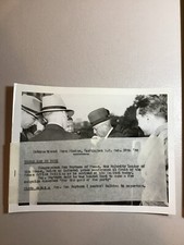 1938 Congressman Sam Rayburn of Texas Press Photo Washington DC