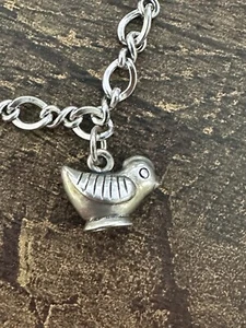 Retired* James Avery Chickadee Charm Sterling Silver 925 Bird - Picture 1 of 4