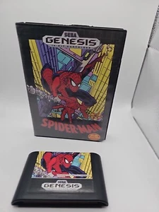 Spider-Man (Sega Genesis, 1991) Tested Working Case Ans Cart ... No Manual - Picture 1 of 5