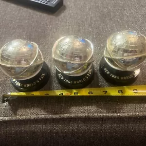 Up To (3) 1964 New York World's Fair Unisphere Plastic Model Replicas 3.5" MINT - Picture 1 of 10