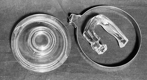 Vintage Lid, Handle and Strap Parts For Pyrex 7756 Percolator - Picture 1 of 7