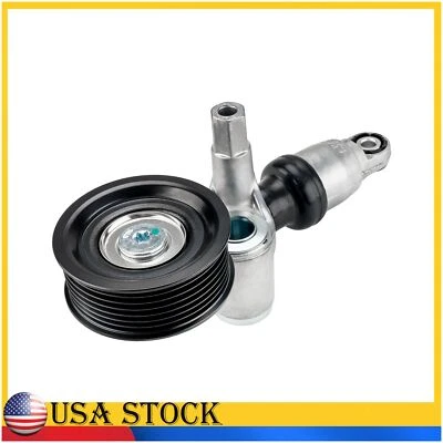 Drive Belt Tensioner Assembly w/Pulley 39339 For 2017 2021 2023 Honda Civic 2.0T Foto 1 de 4