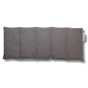 Kirschkernkissen I 50x20cm I kariert braun I 100% Baumwolle I Körnerkissen I Sch - Bild 1 von 5