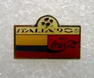 Pin/Spilla "COCA COLA - MONDIALI CALCIO/WORLD CUP - ITALIA '90 - Team COLOMBIA" - Picture 1 of 1