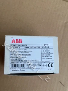 1pc New ABB E16DU-6.3 Electronic Overload Relay 1.9-6.3 A Fast Ship - Picture 1 of 4