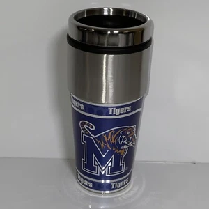 Memphis Tigers NCAA 20oz Stainless Steel Insulated Travel Mug Tumbler - Picture 1 of 3