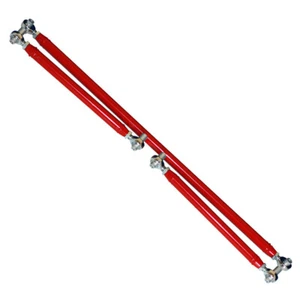 1982-2002 Camaro On Car Adjustable Lower Control Arms & Panhard Bar Kit - RED - - Bild 1 von 1